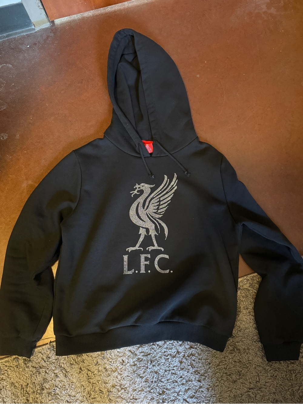 L.F.C. Black Graphic Hoodie - Women’s XL
